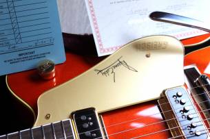 GRETSCH G6120DE Duane Eddy Signature Hollow Body Desert Sunrise, Hardcase, Papers, 3, 18 KG