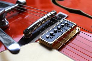 GRETSCH G6120DE Duane Eddy Signature Hollow Body Desert Sunrise, Hardcase, Papers, 3, 18 KG