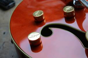 GRETSCH G6120DE Duane Eddy Signature Hollow Body Desert Sunrise, Hardcase, Papers, 3, 18 KG