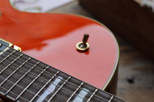 GRETSCH G6120DE Duane Eddy Signature Hollow Body Desert Sunrise, Hardcase, Papers, 3, 18 KG