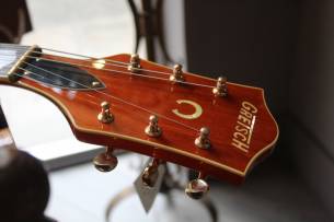 GRETSCH G6120DE Duane Eddy Signature Hollow Body Desert Sunrise, Hardcase, Papers, 3, 18 KG