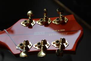 GRETSCH G6120DE Duane Eddy Signature Hollow Body Desert Sunrise, Hardcase, Papers, 3, 18 KG