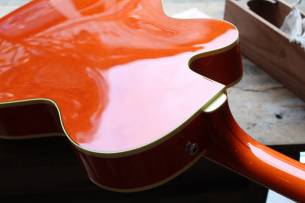 GRETSCH G6120DE Duane Eddy Signature Hollow Body Desert Sunrise, Hardcase, Papers, 3, 18 KG