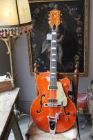 GRETSCH G6120DE Duane Eddy Signature Hollow Body Desert Sunrise, Hardcase, Papers, 3, 18 KG