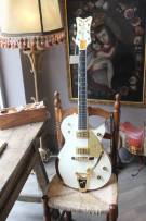 GRETSCH G6134T-58 Vintage Select ’58 Penguin with Bigsby, TV Jones, Vintage White, HARDCASE, 3, 78 KG