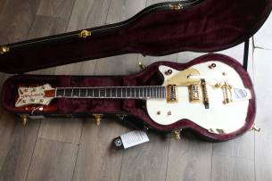 GRETSCH G6134T-58 Vintage Select ’58 Penguin with Bigsby, TV Jones, Vintage White, HARDCASE, 3, 78 KG