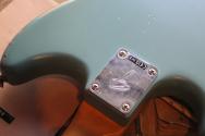 FENDER "JMJ Road Worn Mustang Bass Faded Daphne Blue, Rosewood" 3, 46 KG