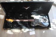 FENDER Custom Shop Limited P90 Tele Thinline Journeyman Relic Aged Black HARDCASE, PAPERS, 3, 26 KG