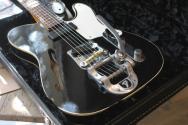 FENDER Custom Shop Limited P90 Tele Thinline Journeyman Relic Aged Black HARDCASE, PAPERS, 3, 26 KG