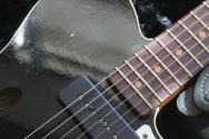FENDER Custom Shop Limited P90 Tele Thinline Journeyman Relic Aged Black HARDCASE, PAPERS, 3, 26 KG