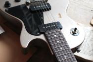 MAYBACH Special Edition for Estudio 54 Lester JR Single Cut P-90 in Shorelain Gold Black HARDCASE, 3, 10 KG