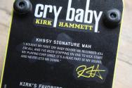 DUNLOP LIMITED KIRK HAMMETT CRY BABY WAH YELLOW SPARKLE EDITION