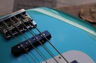Squier Classic Vibe Active '70s Jazz Bass, Ocean Turquoise, 4, 15 KG