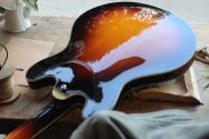 EASTMAN "T386 Vintage Sunburst True Tone Gloss" HARDCASE, 3, 66 KG