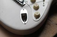 NEW MODEL!!!FENDER "American Ultra Luxe Vintage '50s Stratocaster, Maple Fingerboard, White Blonde" HARDCASE, 3, 72 KG