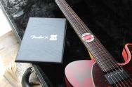 Monster Hunter Rathalos Telecaster, Rosewood Fingerboard, Rathalos Red, HARDCASE, 3, 59 KG