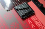 Monster Hunter Rathalos Telecaster, Rosewood Fingerboard, Rathalos Red, HARDCASE, 3, 59 KG
