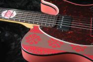 Monster Hunter Rathalos Telecaster, Rosewood Fingerboard, Rathalos Red, HARDCASE, 3, 59 KG