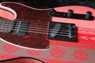 Monster Hunter Rathalos Telecaster, Rosewood Fingerboard, Rathalos Red, HARDCASE, 3, 59 KG