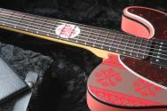 Monster Hunter Rathalos Telecaster, Rosewood Fingerboard, Rathalos Red, HARDCASE, 3, 59 KG