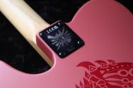 Monster Hunter Rathalos Telecaster, Rosewood Fingerboard, Rathalos Red, HARDCASE, 3, 59 KG