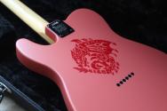 Monster Hunter Rathalos Telecaster, Rosewood Fingerboard, Rathalos Red, HARDCASE, 3, 59 KG