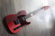 Monster Hunter Rathalos Telecaster, Rosewood Fingerboard, Rathalos Red, HARDCASE, 3, 59 KG