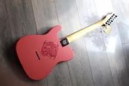 Monster Hunter Rathalos Telecaster, Rosewood Fingerboard, Rathalos Red, HARDCASE, 3, 59 KG