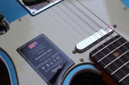 FENDER "American Ultra Luxe Vintage '60s Telecaster Custom, Lake Placid Blue, HARDCASE, 3, 53 KG