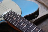 FENDER "American Ultra Luxe Vintage '60s Telecaster Custom, Lake Placid Blue, HARDCASE, 3, 53 KG