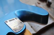 FENDER "American Ultra Luxe Vintage '60s Telecaster Custom, Lake Placid Blue, HARDCASE, 3, 53 KG