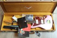 FENDER "Custom Shop 62 Jazzmaster Journeyman Burgundy Mist Metallic" HARDCASE,3, 67 KG