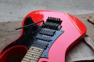IBANEZ "20th Anniversary RG550MXX Road Flare Red (RF) with her original Ibanez Strap and limited Ibanez Picks" LIMITED HARDCASE