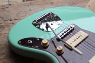 VINTAGE "30th Anniversary V65 Electric Guitar with Vibrato ~ Ventura Green" GIGBAG, 3, 6 KG