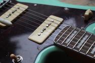 VINTAGE "30th Anniversary V65 Electric Guitar with Vibrato ~ Ventura Green" GIGBAG, 3, 6 KG