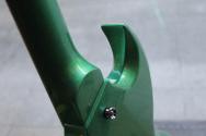VINTAGE "Limited Green Sparkle VS6 ReIssued Vibrola Tailpiece" GIGBAG, 3, 68 KG