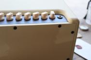 VINTAGE "Retro 25 Head 25W Bluetooth Guitar Amplifier with Drum Machine in Vintage White + Retro 110 Cabinet"
