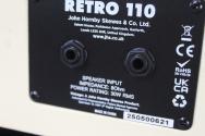 VINTAGE "Retro 25 Head 25W Bluetooth Guitar Amplifier with Drum Machine in Vintage White + Retro 110 Cabinet"