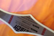 GRETSCH "G6120TGQM-56 Limited Edition Quilt Classic Chet Atkins, Hollow Body with Bigsby, Roundup Orange Stain Lacquer" HARDCASE