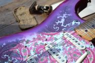 FENDER "Made in Japan Limited Stratocaster®, Maple Fingerboard, Pink Paisley" GIGBAG