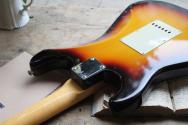 FENDER "Custom Shop Stratocaster 1962 Vintage Custom MPL TCP 3 Tone Sunburst" HARDCASE, PAPERS