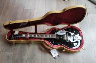 GRETSCH "G6128T-GH George Harrison Signature Duo Jet™ with Bigsby, Rosewood Fingerboard, Black" HARDCASE, PAPERS