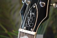 GRETSCH "G6128T-GH George Harrison Signature Duo Jet™ with Bigsby, Rosewood Fingerboard, Black" HARDCASE, PAPERS