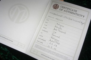 MAYBACH "Albatroz-65-2-P90 Dark Winered Aged"