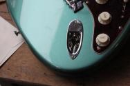 FENDER "American Pro Cls Strat Faded Sherwood Green Metallic" GIGBAG, 3, 5 KG