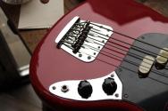 FENDER "American Pro Clasc Mustang Bass, Faded Dakota Red" GIGBAG, 3, 63 KG
