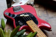 FENDER "American Pro Clasc Mustang Bass, Faded Dakota Red" GIGBAG, 3, 63 KG