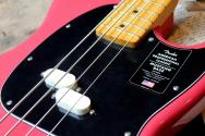 FENDER "American Pro Clasc Mustang Bass, Faded Dakota Red" GIGBAG, 3, 63 KG