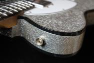 FENDER Custom Shop Limited CuNiFe Telecaster Custom Journeyman Relic, Silver Sparkle HARDCASE, 3, 75 KG