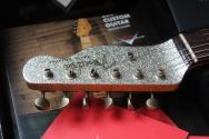 FENDER Custom Shop Limited CuNiFe Telecaster Custom Journeyman Relic, Silver Sparkle HARDCASE, 3, 75 KG